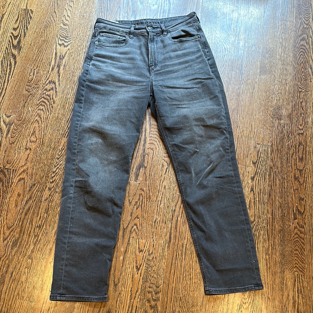 American Eagle Dark Gray Wash Jeans